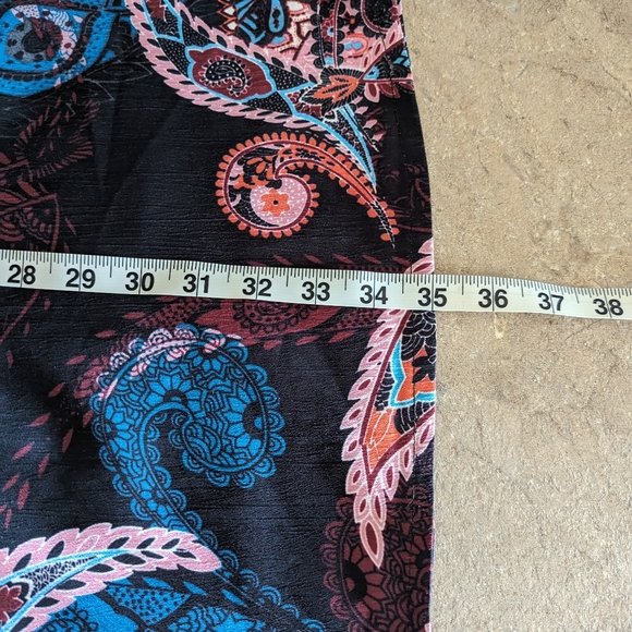 🆕 California Moon Rise Dress with Bell Sleeves & Zipper Back - Picture 6 of 9